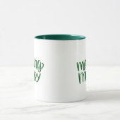 Mug Rendre joyeux la Musique verte de Noël (Centre)