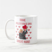 Mug Rendre la fête des Valentines à nouveau formidable (Gauche)