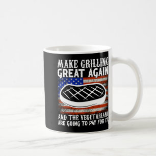 Mug Rendre la grillade grande à nouveau Usa Trump Bbq