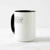 Mug Rendre la justice sociale plus grande (Devant gauche)