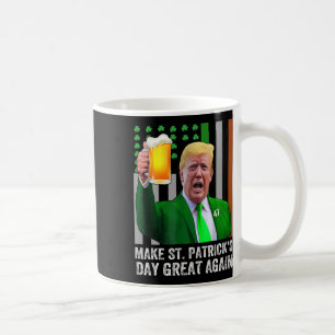 Mug Rendre la Saint-Patrick plus belle encore Drapeau