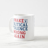 Mug Rendre la violence politique incorrecte (Devant gauche)