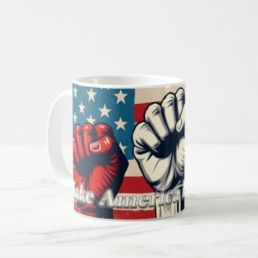 Mug Rendre l'Amérique libre à nouveau (Devant gauche)
