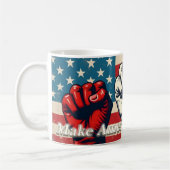 Mug Rendre l'Amérique libre à nouveau (Gauche)