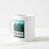 Mug Rendre l'Amérique verte (Devant gauche)