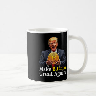 Mug Rendre le Bitcoin grand à nouveau Trump Bitcoin Cr