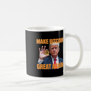 Mug Rendre le Bitcoin grand encore drôle Trump Bitcoin