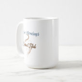Mug Rendre le lundi brasé-tiful 15 oz classique (Devant gauche)