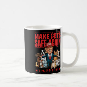 Mug Rendre les animaux en sécurité Trump Mega 2024 Sau
