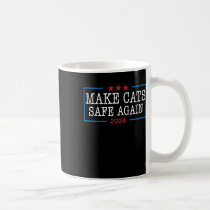 Mug Rendre les chats en sécurité à nouveau Chemise Drô