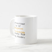 Mug Rendre les concepts abstraits concrets Prof de mat (Devant gauche)