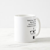 Mug Rendre les équations complexes compréhensibles (Devant droit)
