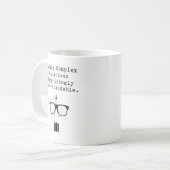 Mug Rendre les équations complexes compréhensibles (Devant gauche)