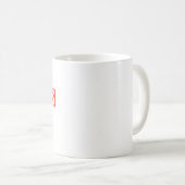 Mug Rendre les fascistes effrayés (Devant droit)