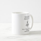 Mug Rendre les mathématiques abstraites claires : comp (Devant droit)