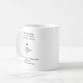 Mug Rendre les mathématiques abstraites claires : comp (Devant gauche)