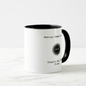 Mug Rendre les mathématiques complexes simples et très (Devant droit)