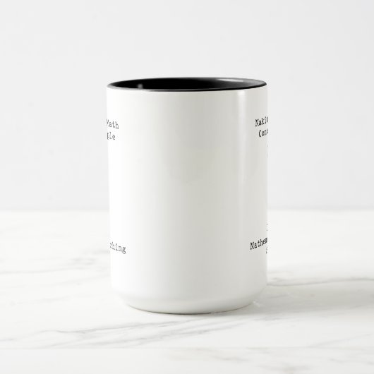 Mug Rendre les maths difficiles simples : spécialité d (Centre)