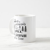 Mug Rendre les souvenirs heureux Camper été amusant (Devant gauche)