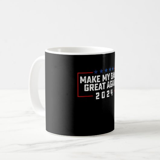 Mug Rendre ma victoire à l'élection Trump de 2024 (Devant gauche)