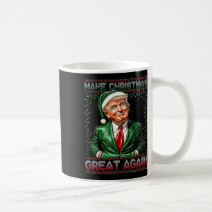 Mug Rendre Noël super à nouveau drôle Père Noël Trump