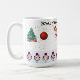 Mug Rendre Noël super nouveau papier d'emballage