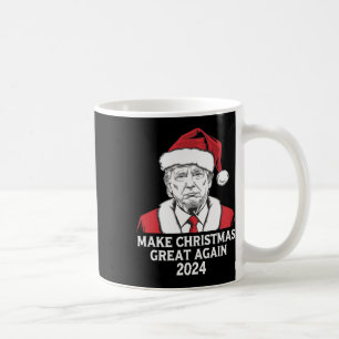 Mug Rendre Noël super Père Noël amusant Trump Noël