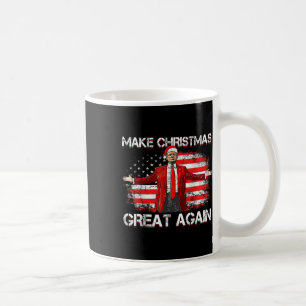 Mug Rendre Noël super Père Noël amusant Trump Noël