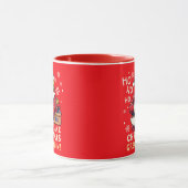 Mug Rendre Noël super | Trump Santa Claus Red (Centre)