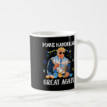 Mug Rendre sa grandeur à Hanoukka juive laid Chanukah<br><div class="desc">Rendre sa grandeur à Hanoukka juive laide Chanukah Sweater</div>