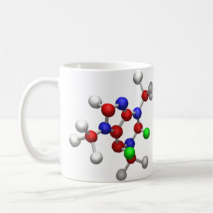 Mug Rendu 3-D de la molécule