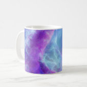 Mug Rendu Abstrait de brume cosmique (Devant gauche)