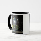 Mug Rendu d'artiste d'un nouveau vaisseau spatial à la (Devant gauche)