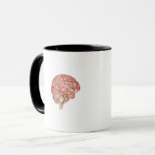 Mug Rendu de Realitic de l'esprit humain (Devant gauche)