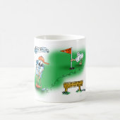 Mug Renflouement ouvert - golf (Centre)