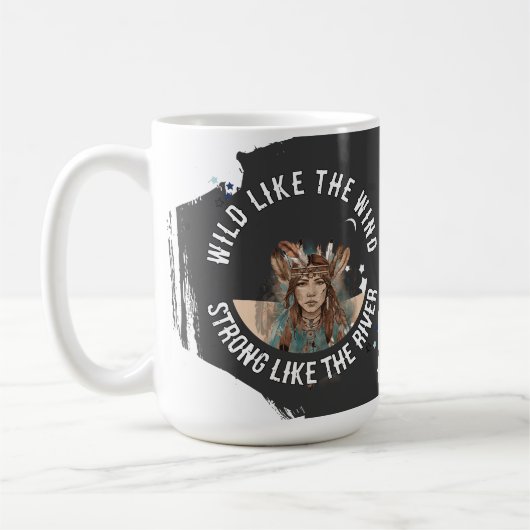 Mug Renforcement de la double affiliation Filles et fe (Gauche)