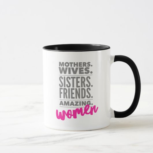 Mug Renforcement de la résistance des femmes (Droite)