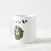 Mug Renne à l'intérieur d'une couronne (Devant gauche)