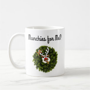 Mug Renne à l'intérieur d'une couronne