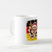 Mug Renne allemand de Noël (Devant gauche)
