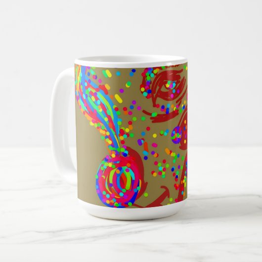 Mug Renne clown (Devant gauche)