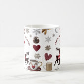 Mug Renne de Luxe Maman & Bébé "Amour à Chaque Petit (Centre)