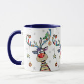 MUG RENNE DE NOËL LE PLUS MIGNON (Gauche)