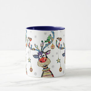 MUG RENNE DE NOËL LE PLUS MIGNON