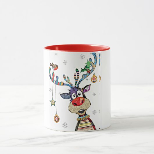 MUG RENNE DE NOËL LE PLUS MIGNON (Centre)