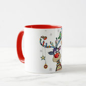 MUG RENNE DE NOËL LE PLUS MIGNON (Devant gauche)