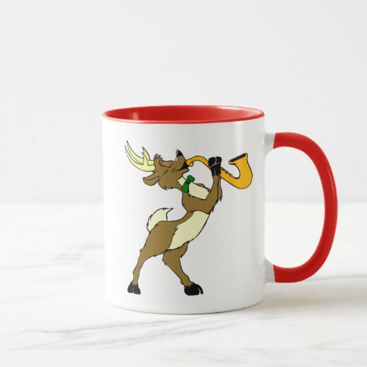 Mug Renne et saxophone (Droite)