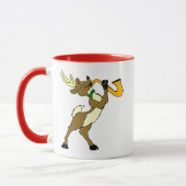 Mug Renne et saxophone (Gauche)