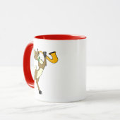 Mug Renne et saxophone (Devant gauche)