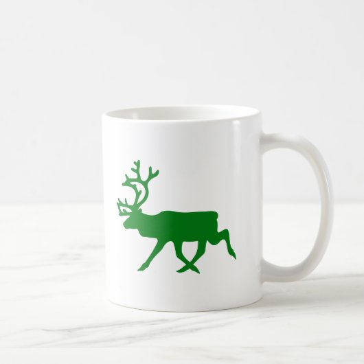 Mug Renne Vert (Droite)